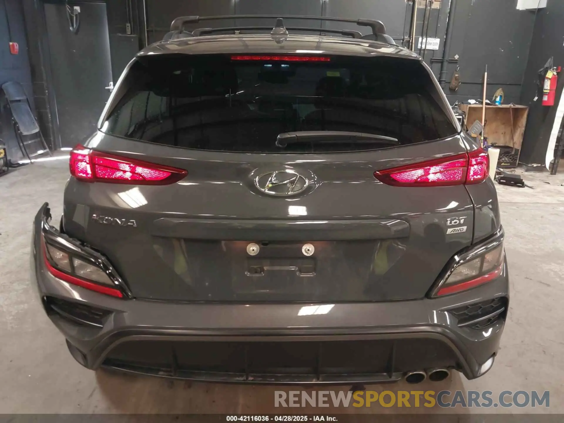16 Photograph of a damaged car KM8K3CA31PU005264 HYUNDAI KONA 2023