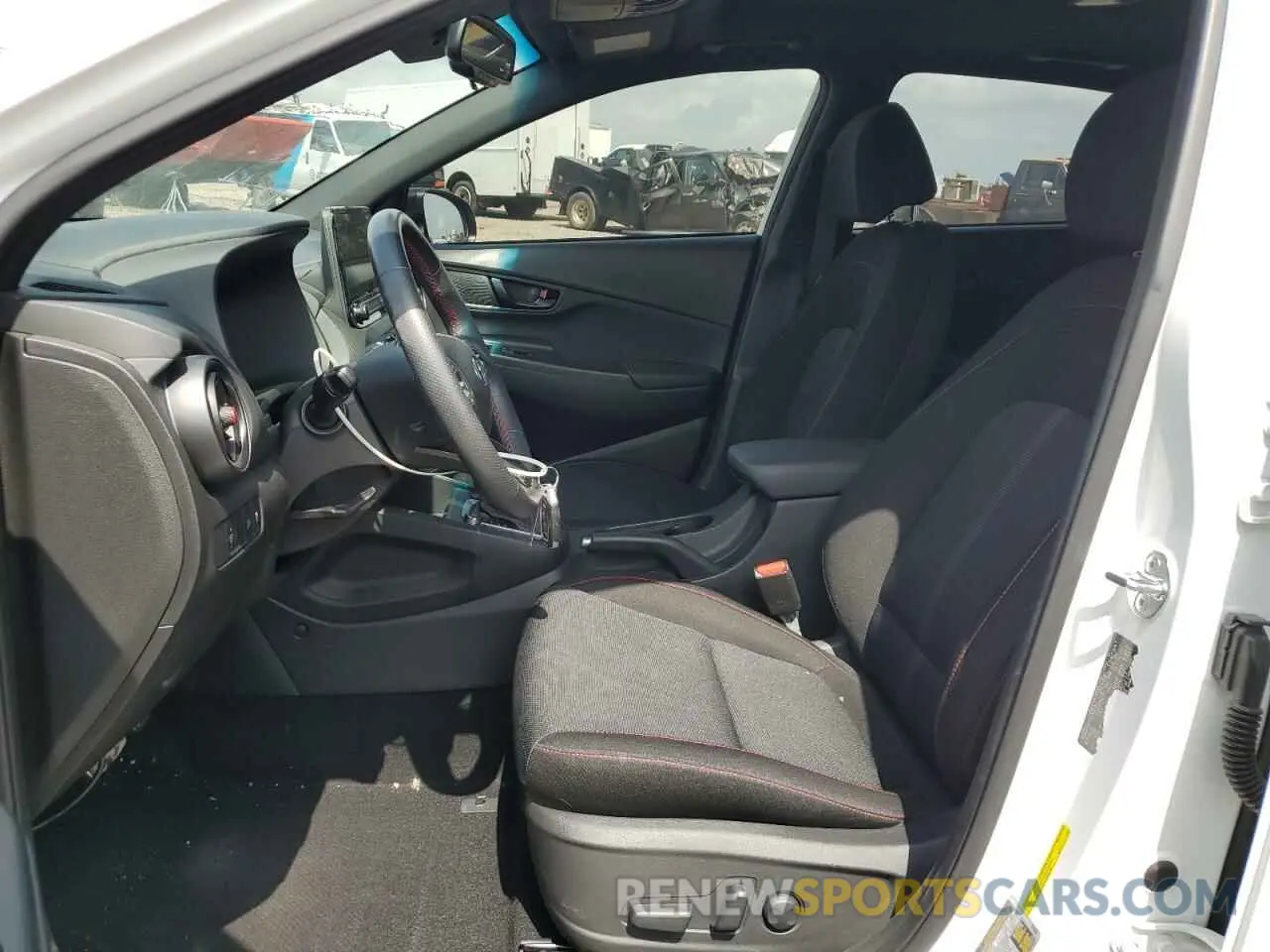 7 Photograph of a damaged car KM8K3CA34PU980471 HYUNDAI KONA 2023