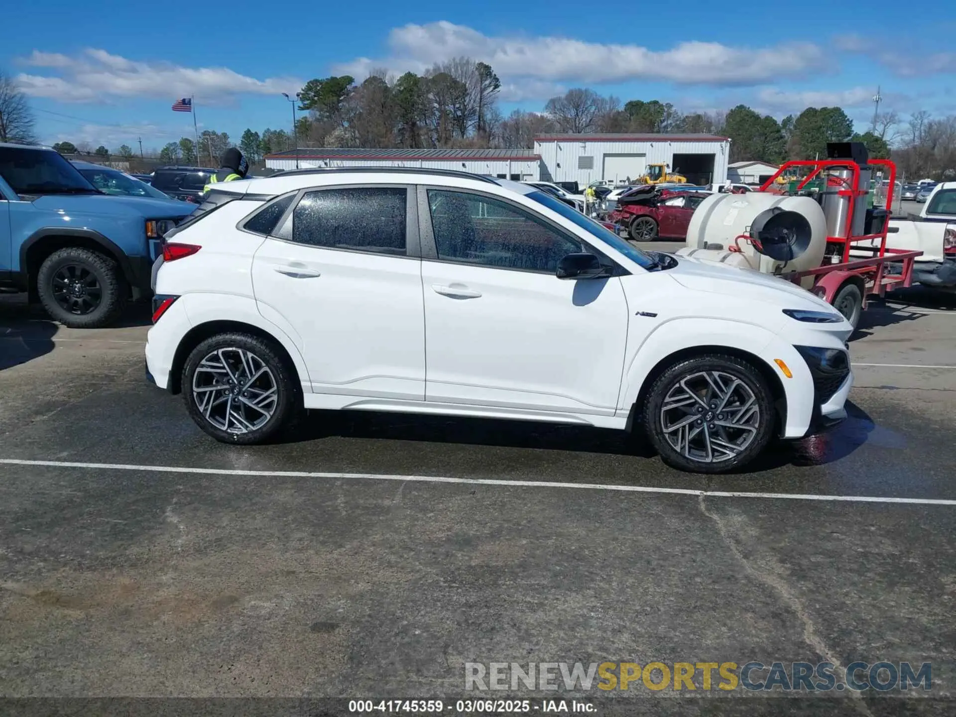 13 Photograph of a damaged car KM8K3CA34PU980566 HYUNDAI KONA 2023