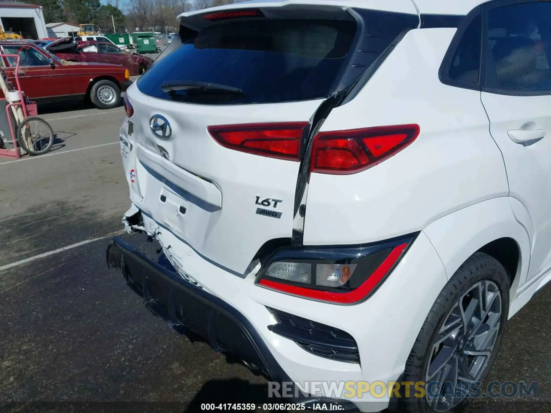 18 Photograph of a damaged car KM8K3CA34PU980566 HYUNDAI KONA 2023