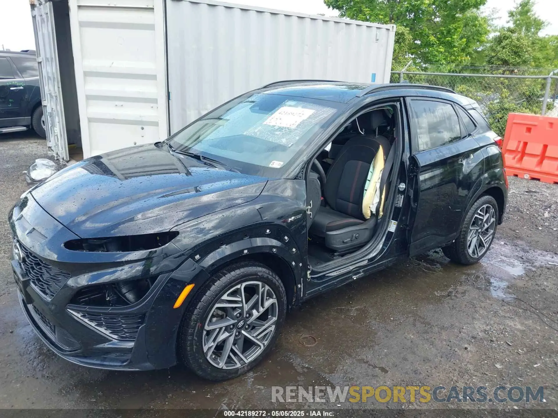2 Фотография поврежденного автомобиля KM8K3CA37PU012526 HYUNDAI KONA 2023