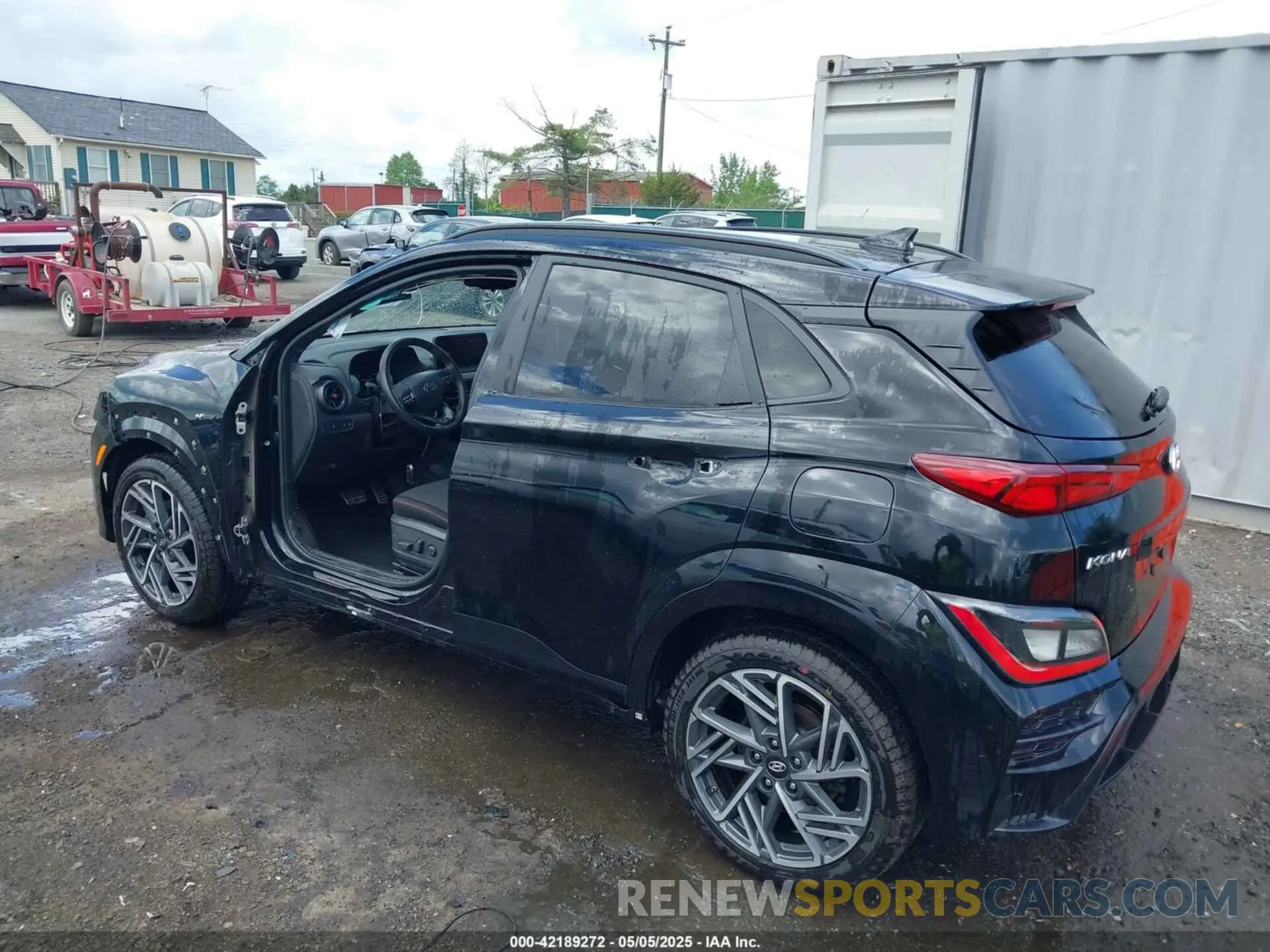 3 Фотография поврежденного автомобиля KM8K3CA37PU012526 HYUNDAI KONA 2023