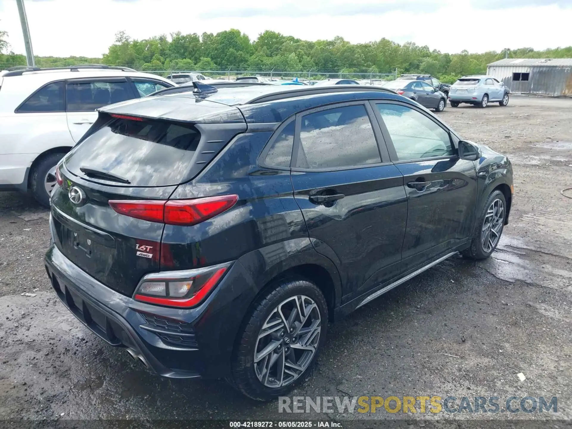4 Фотография поврежденного автомобиля KM8K3CA37PU012526 HYUNDAI KONA 2023