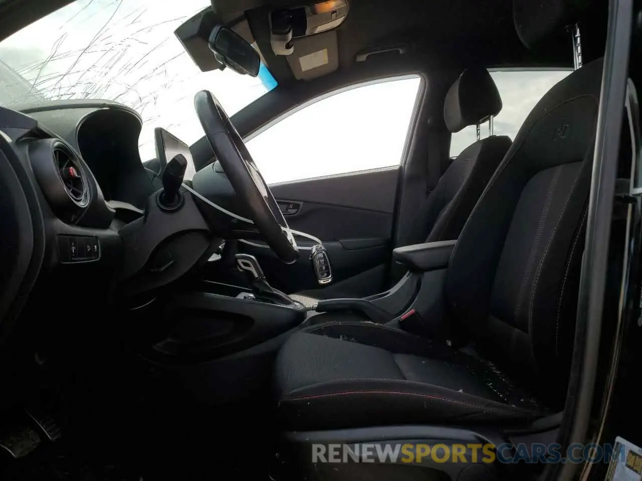 7 Photograph of a damaged car KM8K3CA38PU955833 HYUNDAI KONA 2023