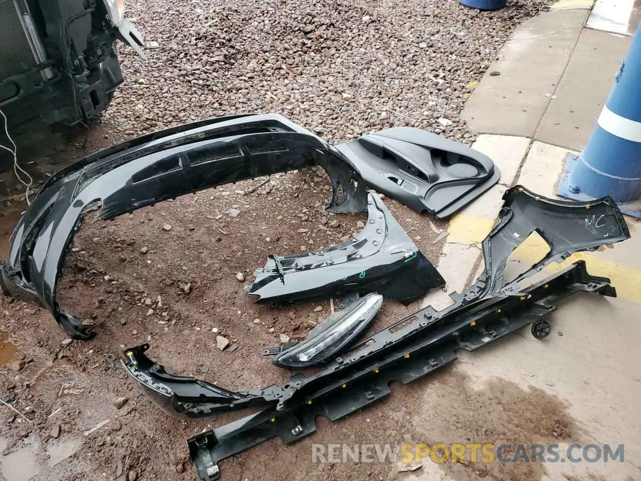 13 Photograph of a damaged car KM8K3CA39PU930858 HYUNDAI KONA 2023