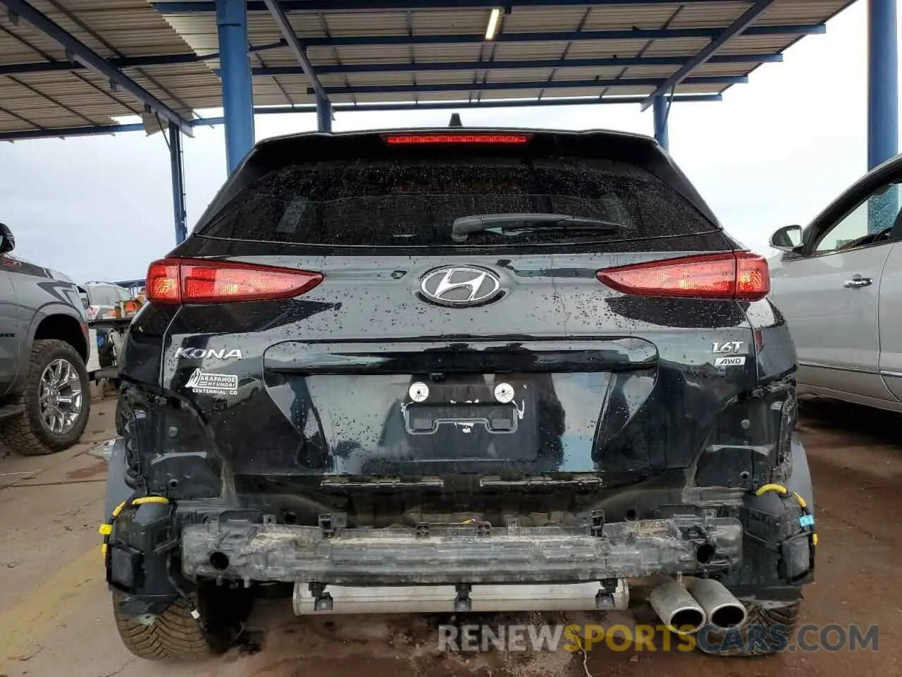 6 Photograph of a damaged car KM8K3CA39PU930858 HYUNDAI KONA 2023