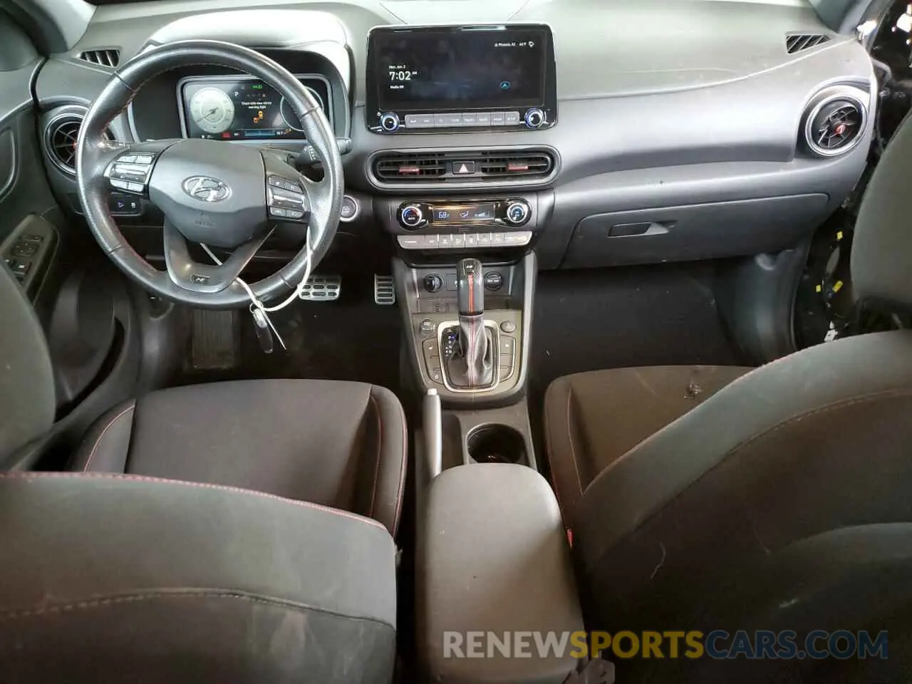 8 Photograph of a damaged car KM8K3CA39PU930858 HYUNDAI KONA 2023