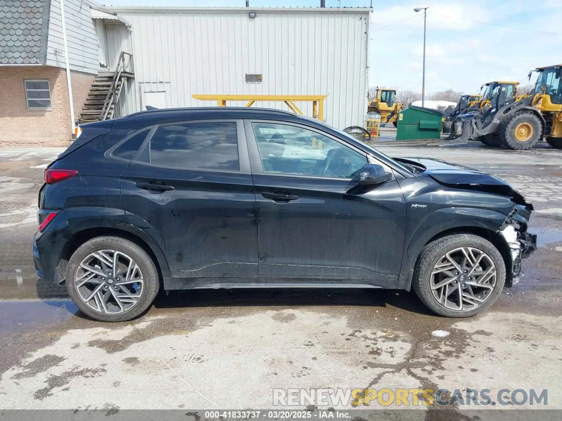 13 Photograph of a damaged car KM8K3CA3XPU940671 HYUNDAI KONA 2023