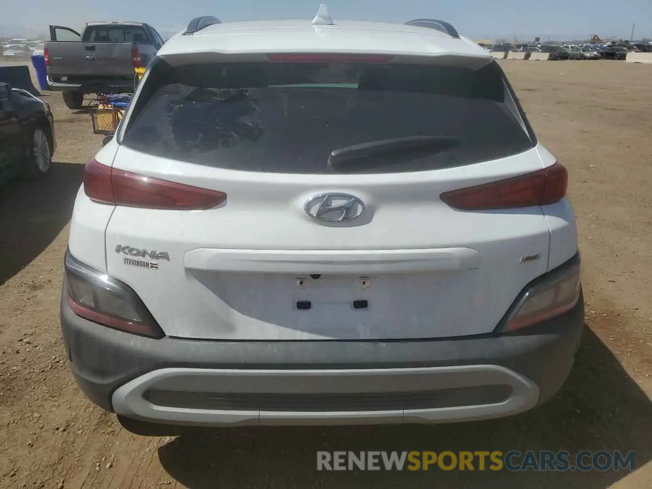 6 Фотография поврежденного автомобиля KM8K3CAB0PU055192 HYUNDAI KONA 2023