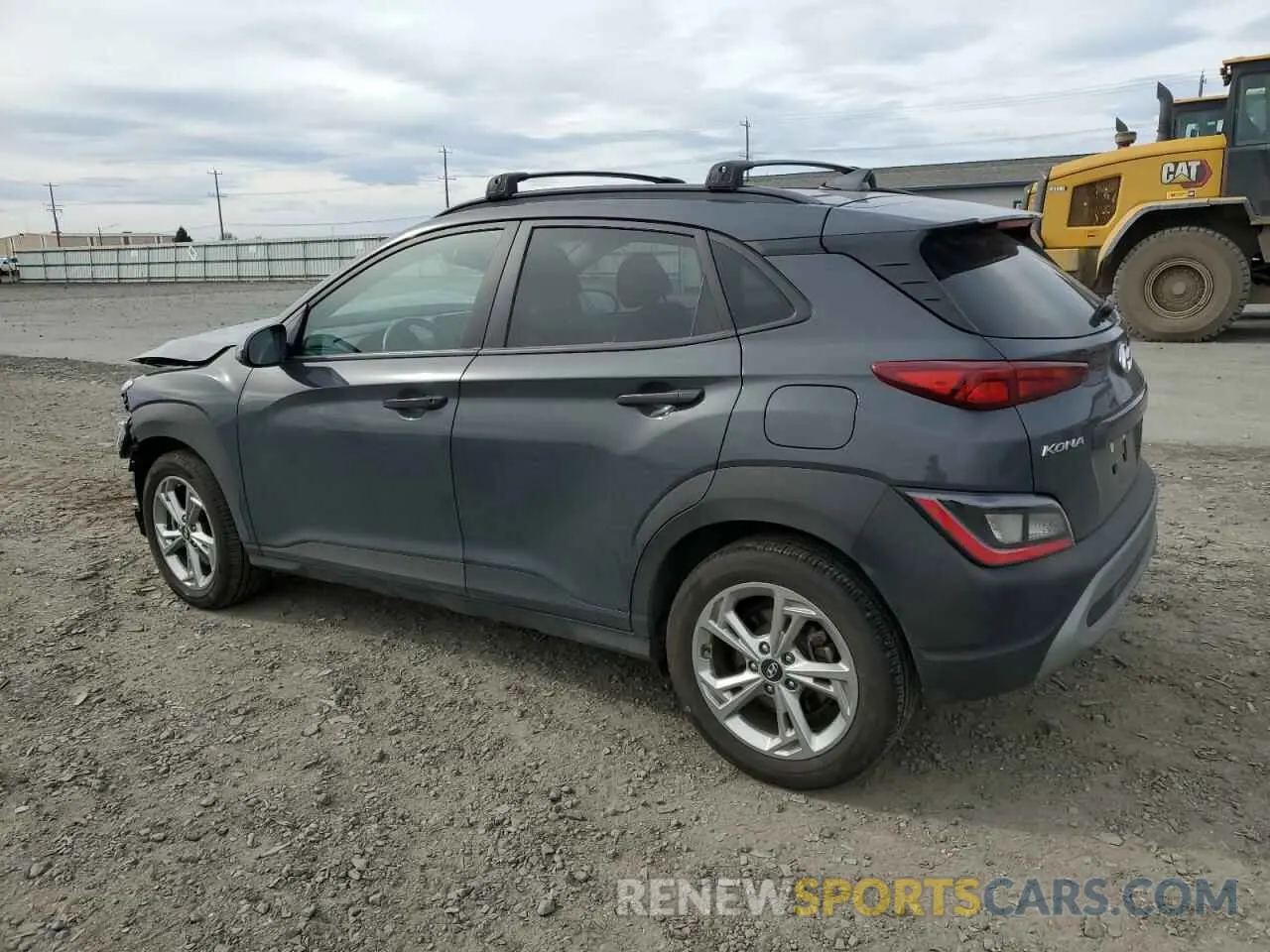 2 Фотография поврежденного автомобиля KM8K3CAB2PU011579 HYUNDAI KONA 2023