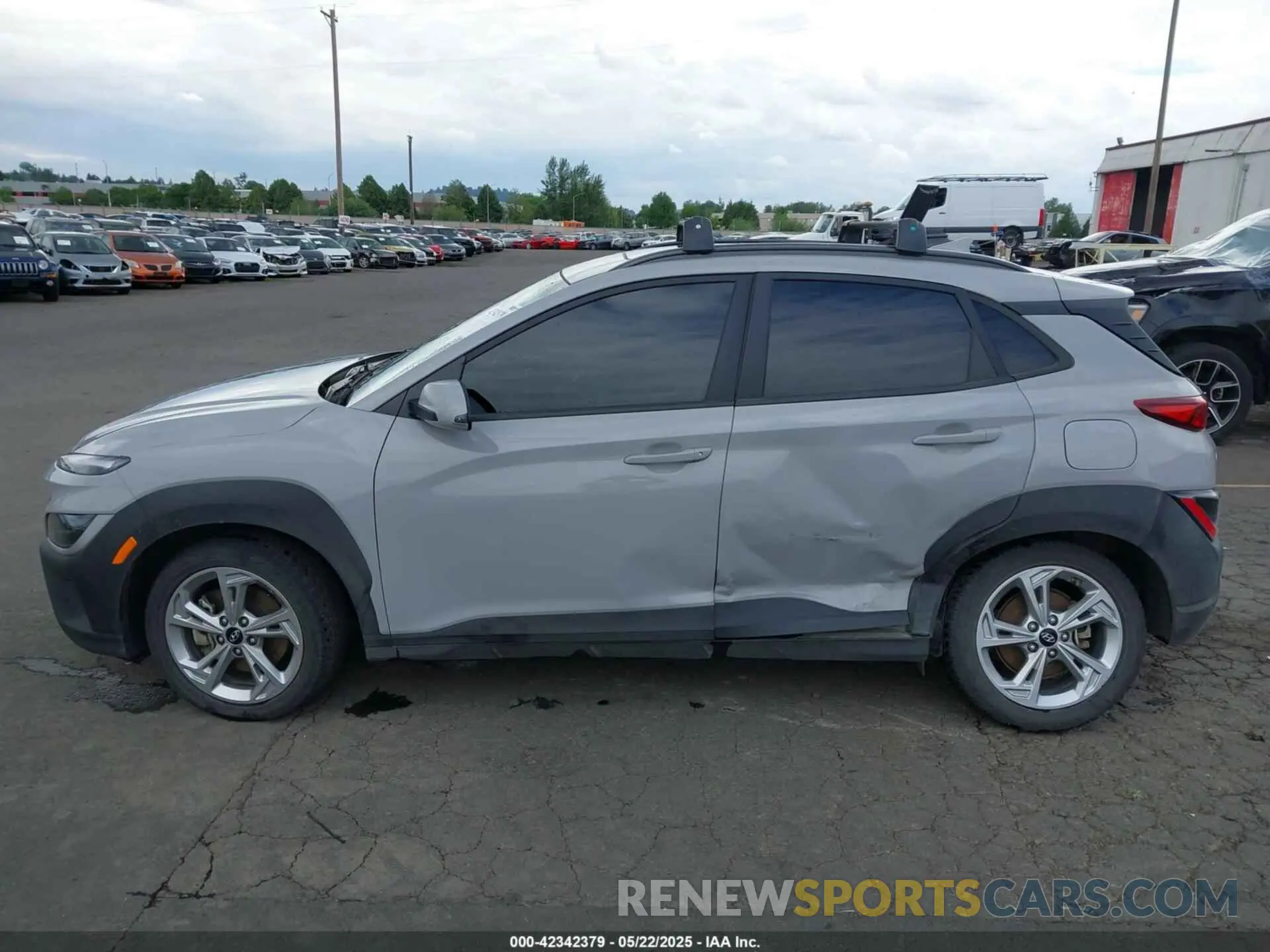 14 Photograph of a damaged car KM8K3CAB4PU025600 HYUNDAI KONA 2023