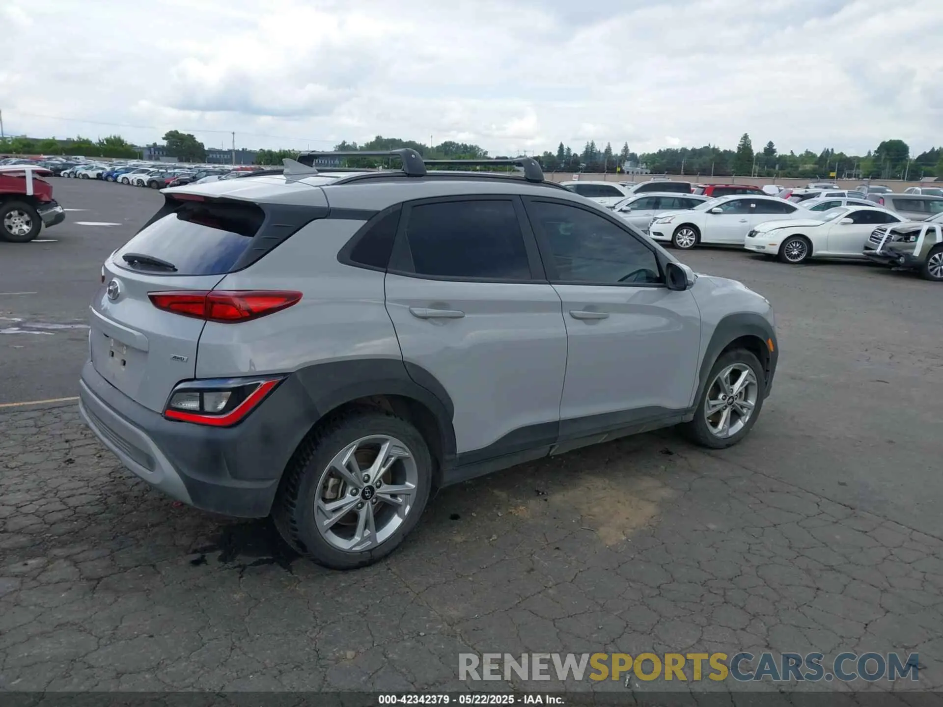 4 Photograph of a damaged car KM8K3CAB4PU025600 HYUNDAI KONA 2023
