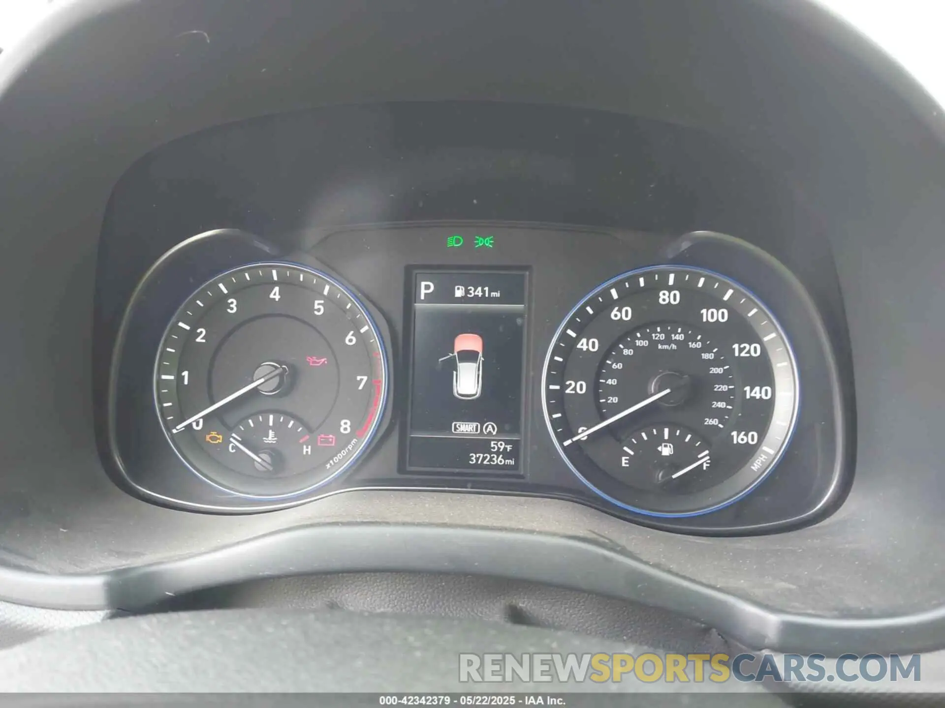 7 Photograph of a damaged car KM8K3CAB4PU025600 HYUNDAI KONA 2023