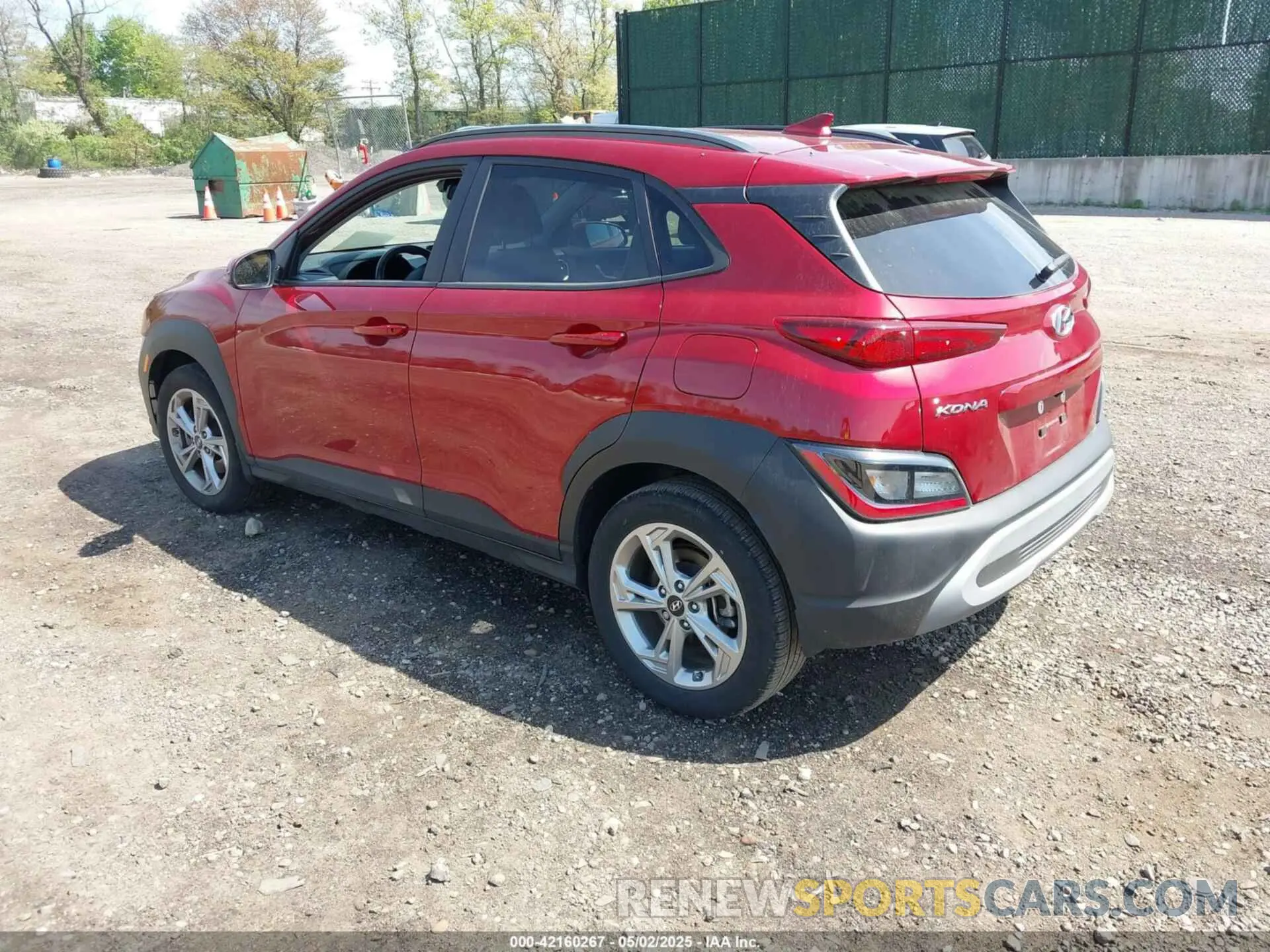 3 Фотография поврежденного автомобиля KM8K3CAB4PU058810 HYUNDAI KONA 2023