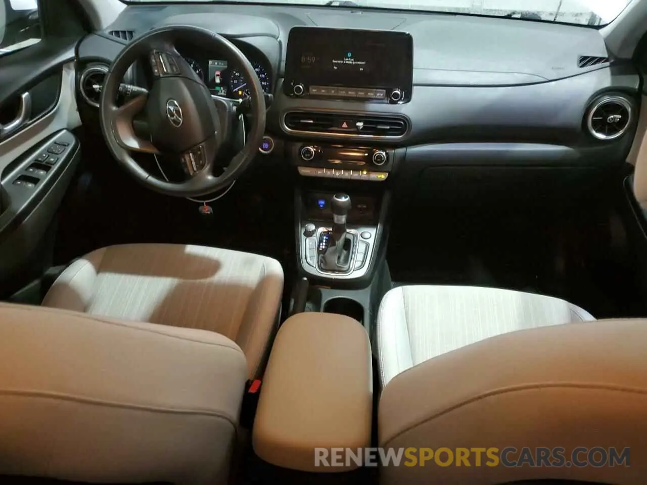 8 Photograph of a damaged car KM8K3CAB5PU971804 HYUNDAI KONA 2023