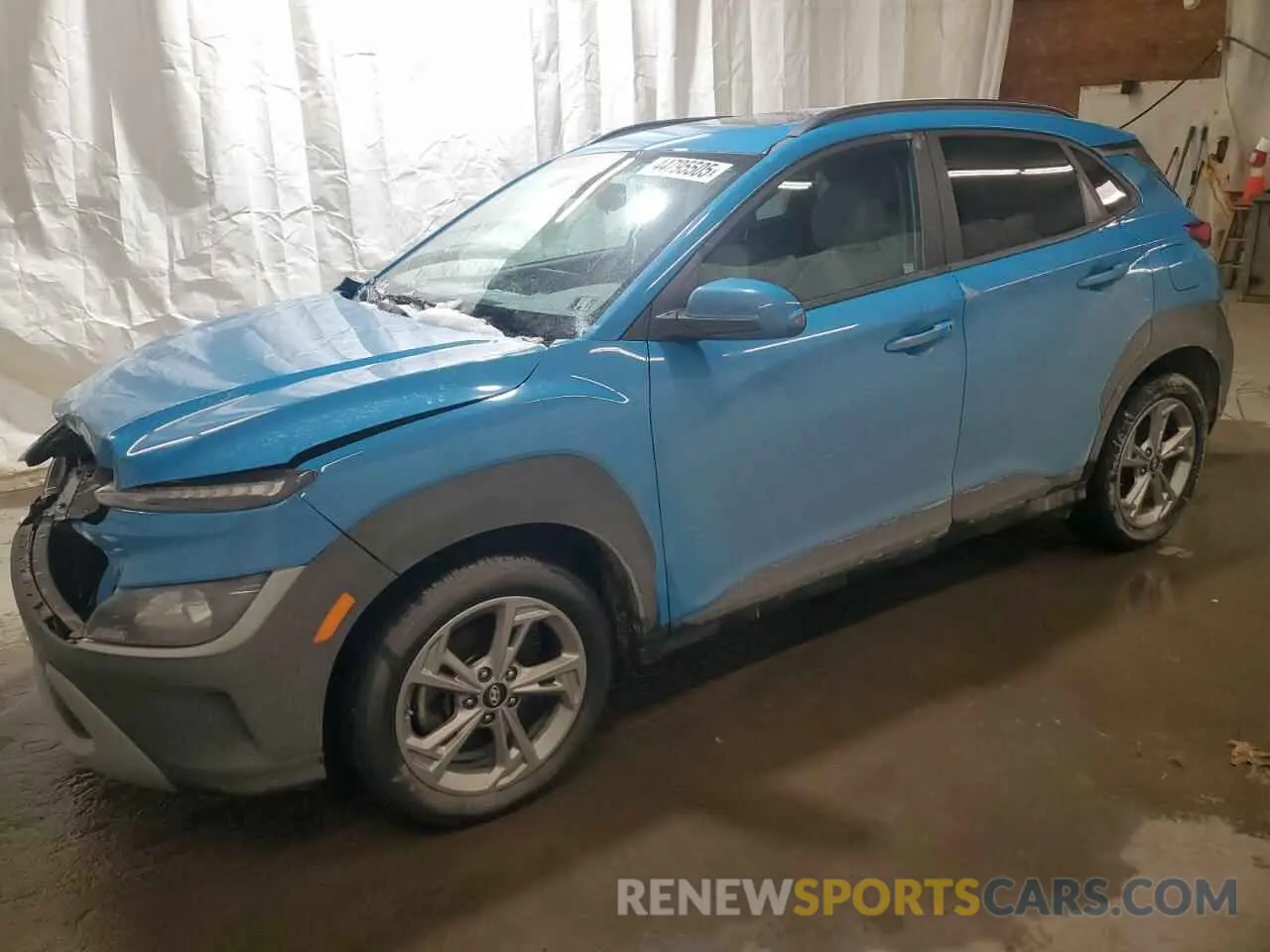 1 Фотография поврежденного автомобиля KM8K3CAB7PU932549 HYUNDAI KONA 2023