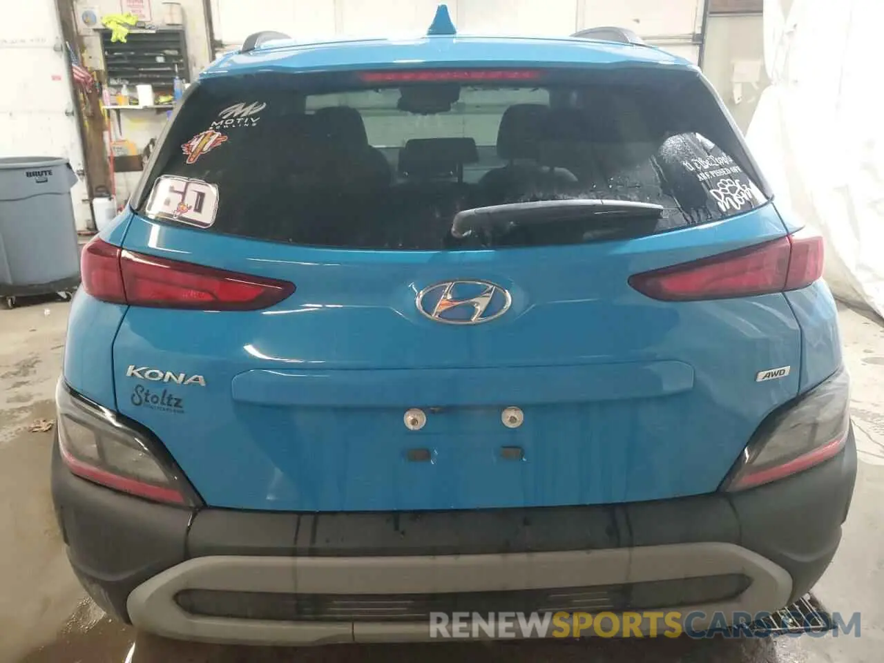 6 Фотография поврежденного автомобиля KM8K3CAB7PU932549 HYUNDAI KONA 2023