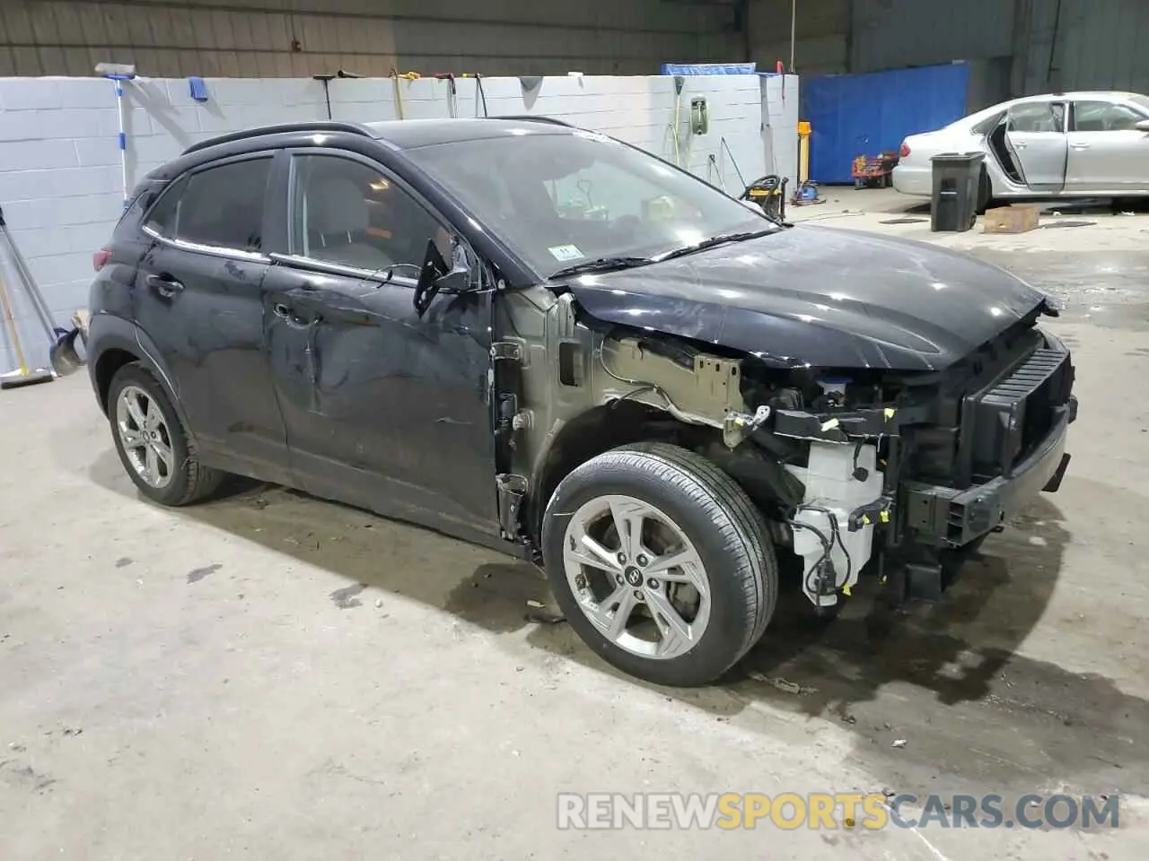 4 Photograph of a damaged car KM8K3CAB8PU051830 HYUNDAI KONA 2023