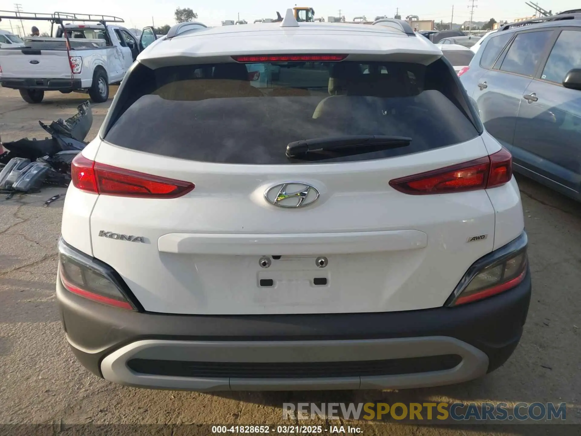 16 Photograph of a damaged car KM8K3CAB8PU055554 HYUNDAI KONA 2023