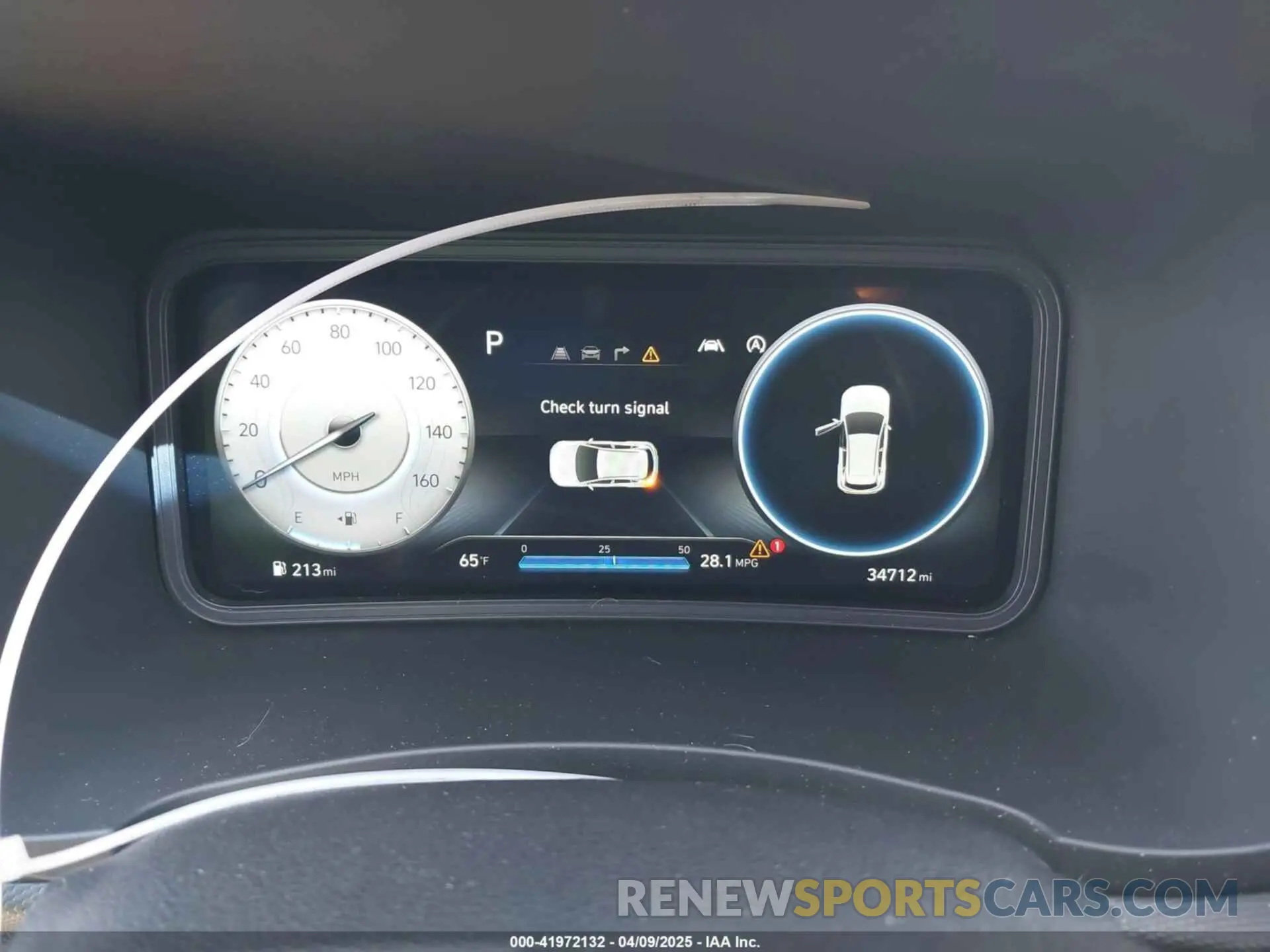 7 Photograph of a damaged car KM8K53A30PU009851 HYUNDAI KONA 2023