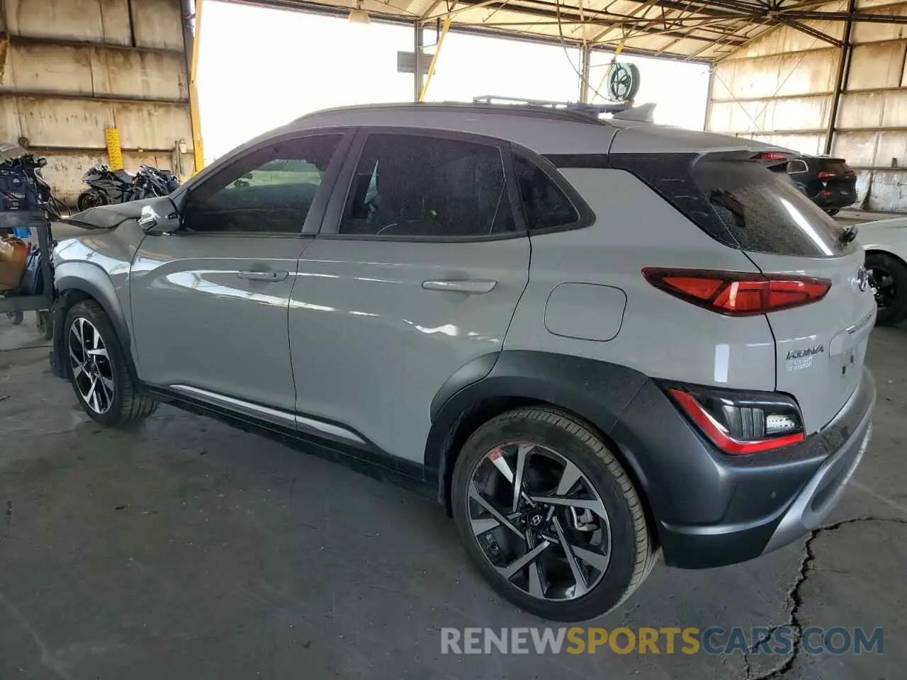 2 Photograph of a damaged car KM8K53A33PU010430 HYUNDAI KONA 2023