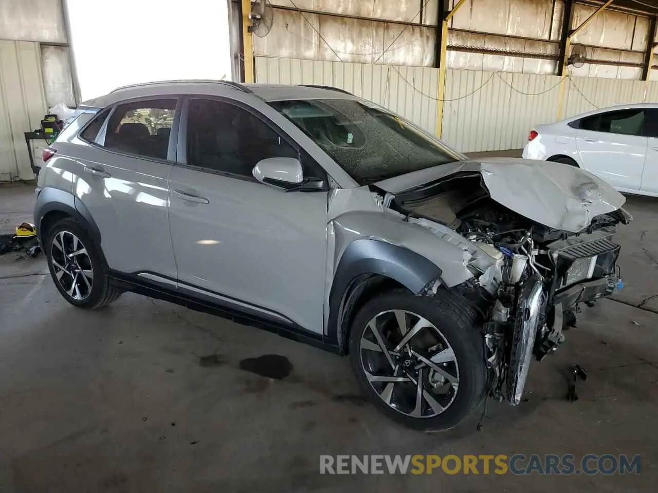 4 Photograph of a damaged car KM8K53A33PU010430 HYUNDAI KONA 2023