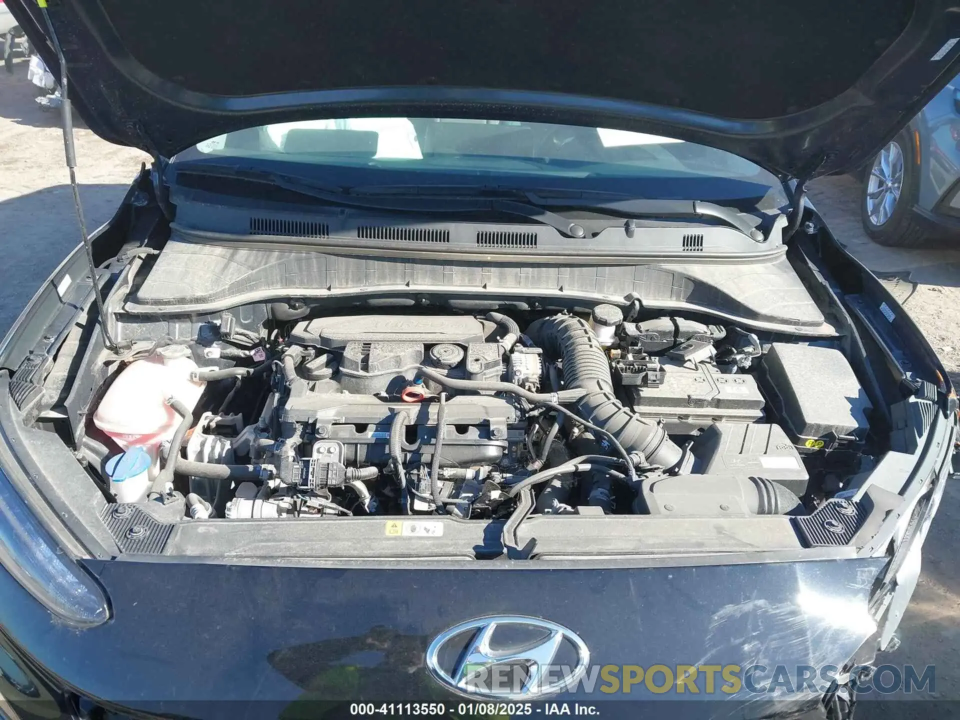 10 Фотография поврежденного автомобиля KM8K53A37PU951699 HYUNDAI KONA 2023