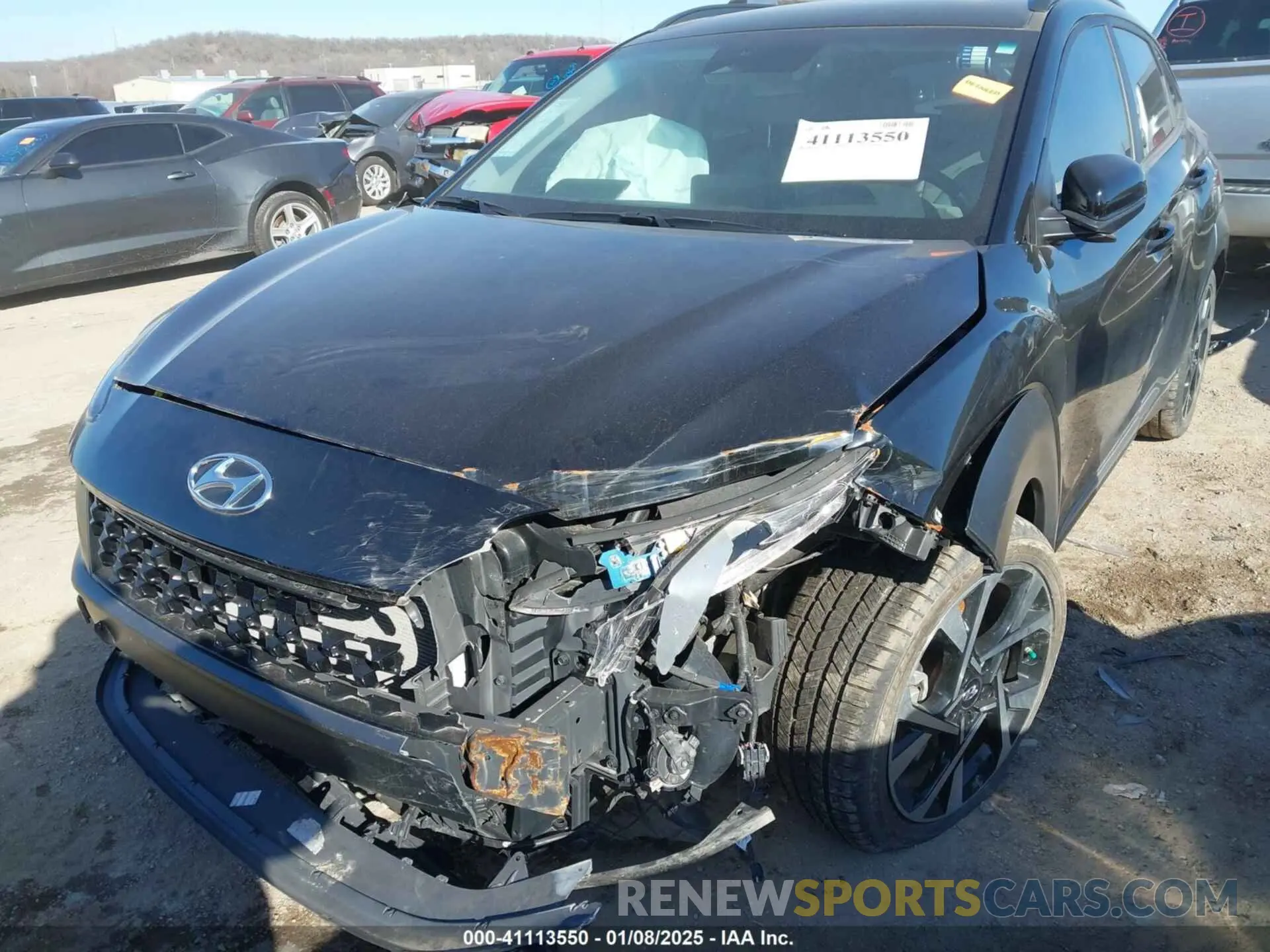 6 Фотография поврежденного автомобиля KM8K53A37PU951699 HYUNDAI KONA 2023
