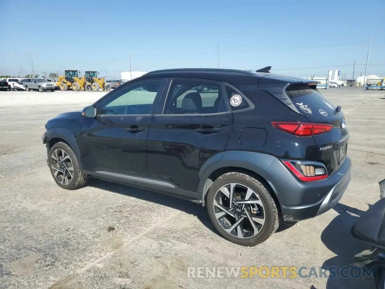 2 Фотография поврежденного автомобиля KM8K53A3XPU954368 HYUNDAI KONA 2023