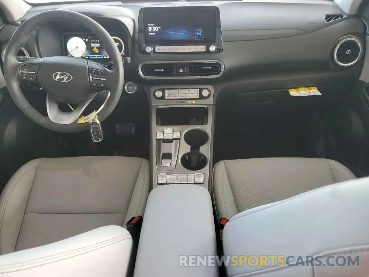 8 Photograph of a damaged car KM8K53AG7PU181183 HYUNDAI KONA 2023