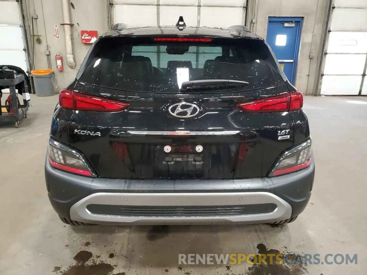 6 Photograph of a damaged car KM8K5CA35PU045602 HYUNDAI KONA 2023