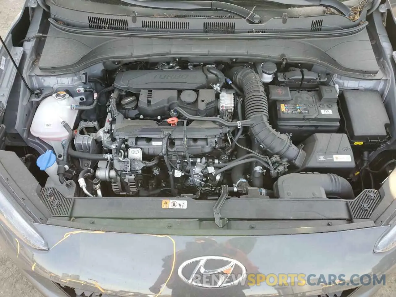 12 Photograph of a damaged car KM8K5CA38PU000279 HYUNDAI KONA 2023