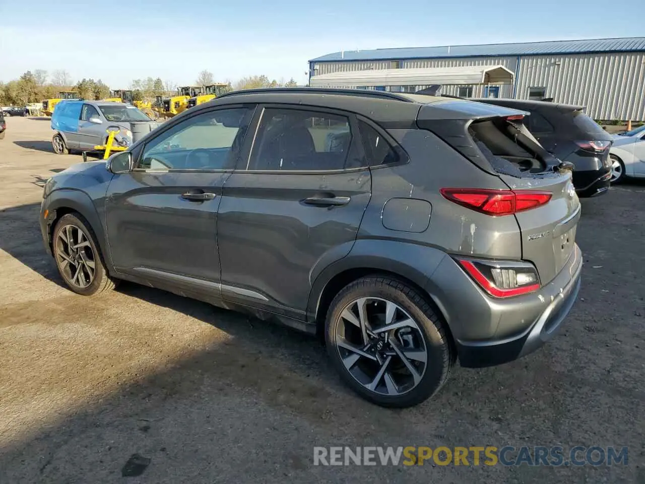 2 Photograph of a damaged car KM8K5CA38PU000279 HYUNDAI KONA 2023