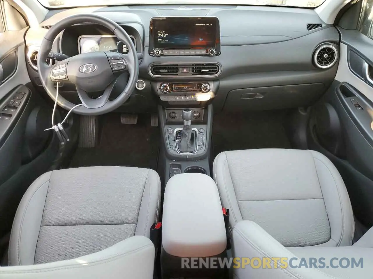 8 Photograph of a damaged car KM8K5CA38PU000279 HYUNDAI KONA 2023