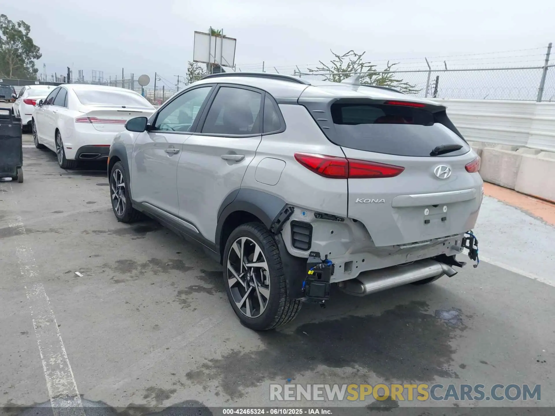 3 Photograph of a damaged car KM8K5CA39PU047580 HYUNDAI KONA 2023