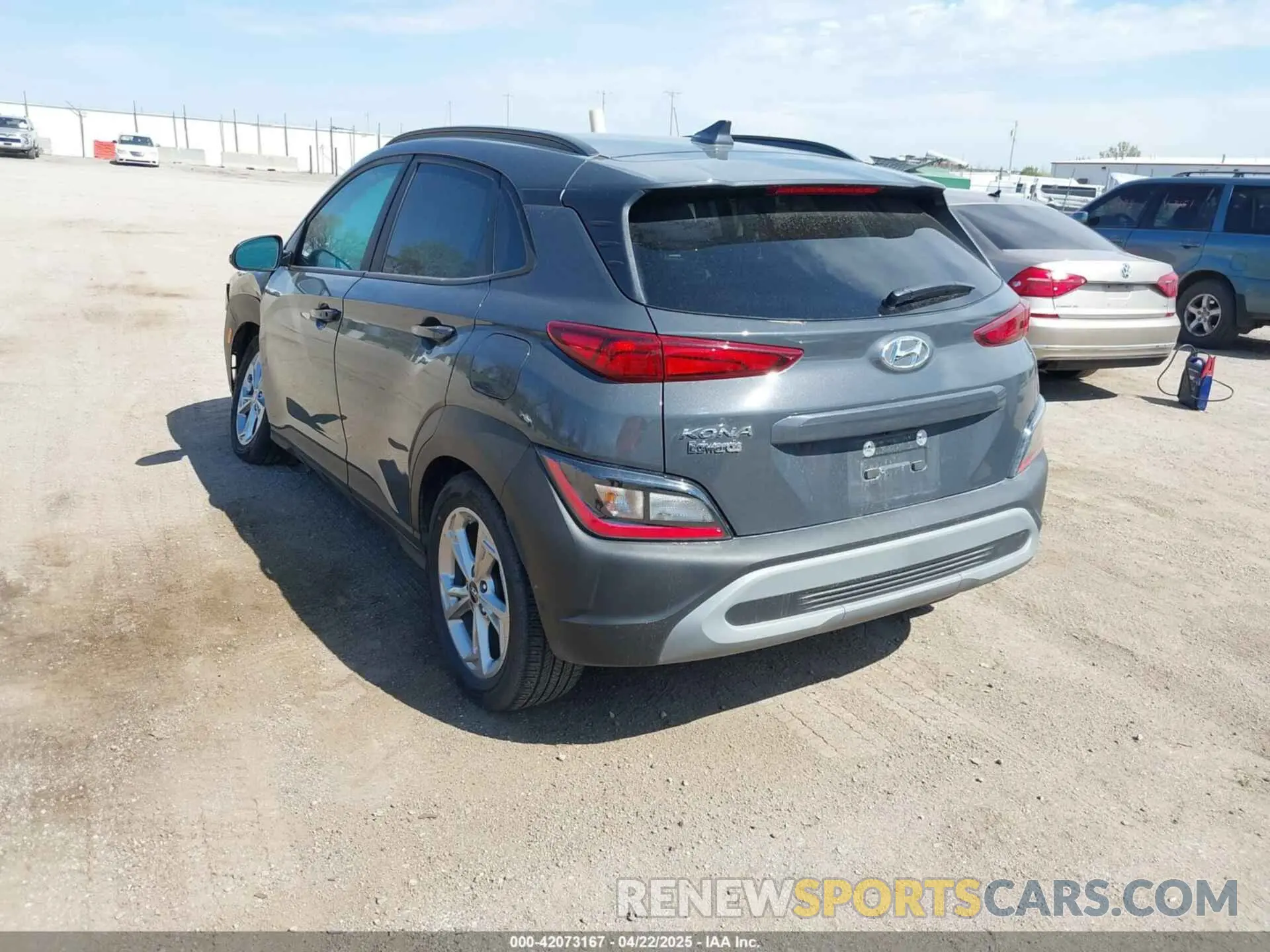 3 Photograph of a damaged car KM8K62AB0PU039351 HYUNDAI KONA 2023