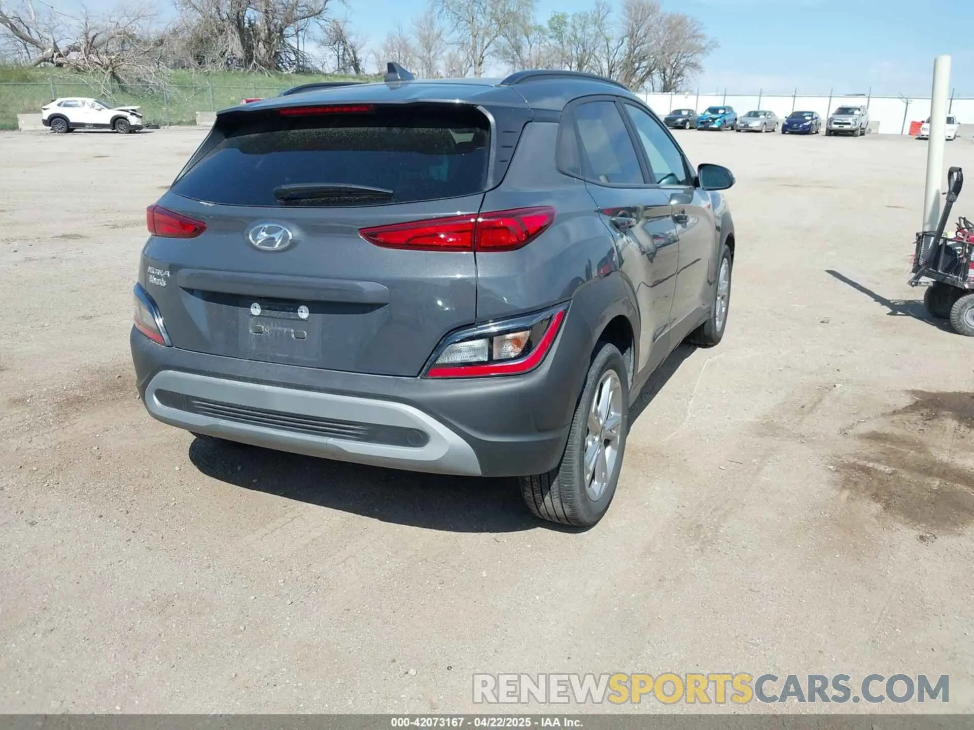 4 Photograph of a damaged car KM8K62AB0PU039351 HYUNDAI KONA 2023