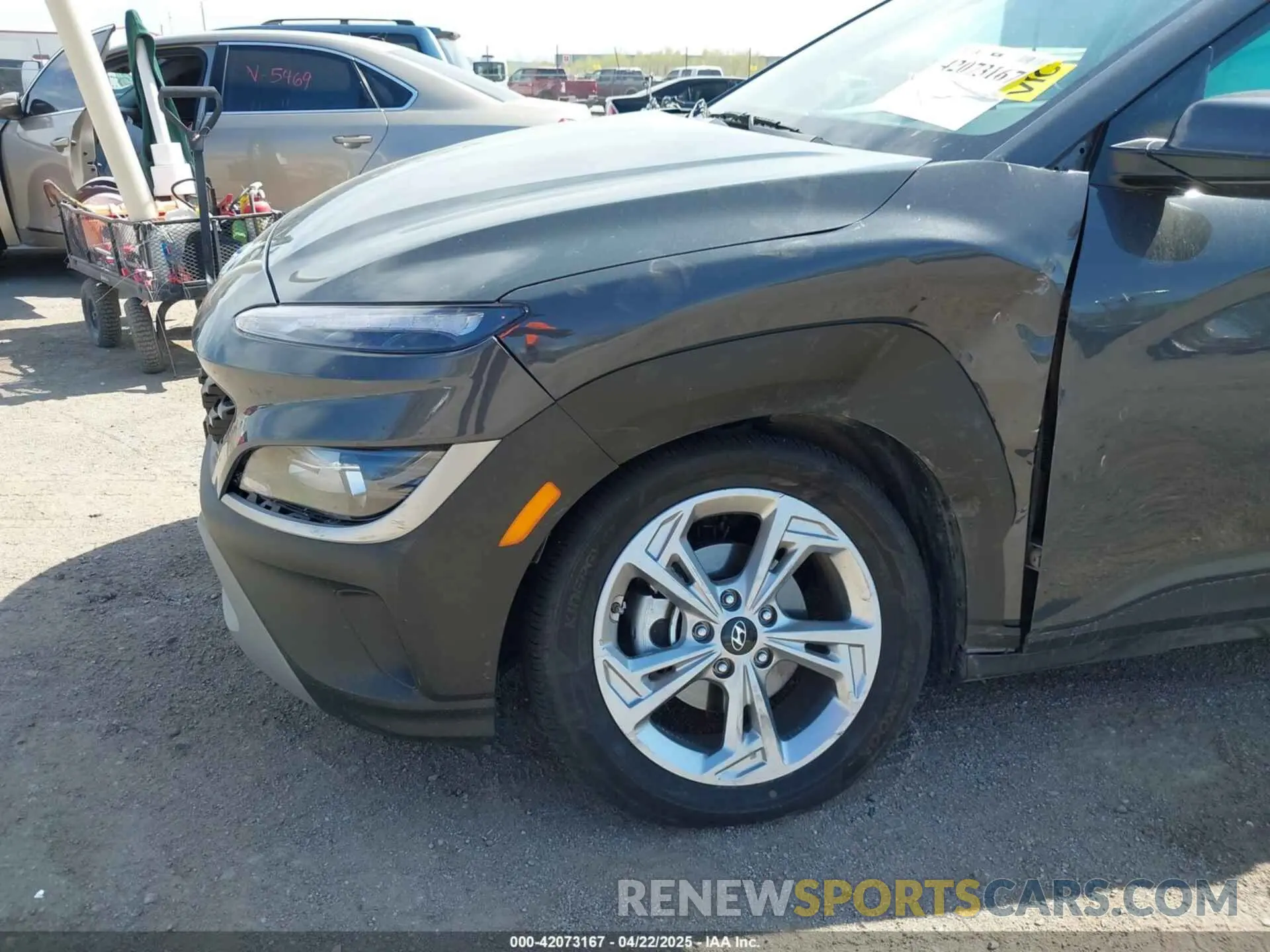 6 Photograph of a damaged car KM8K62AB0PU039351 HYUNDAI KONA 2023