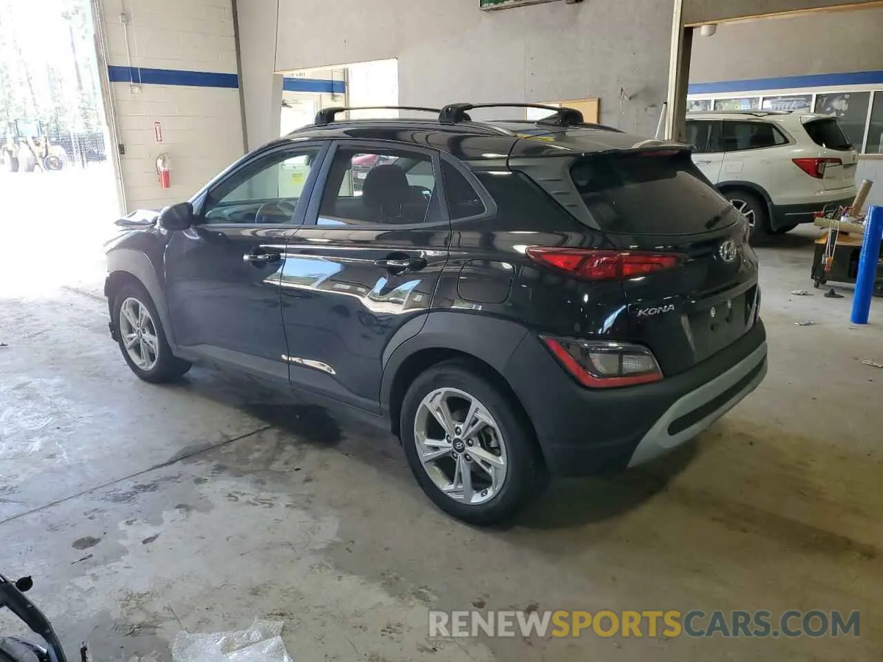 2 Photograph of a damaged car KM8K62AB0PU043982 HYUNDAI KONA 2023