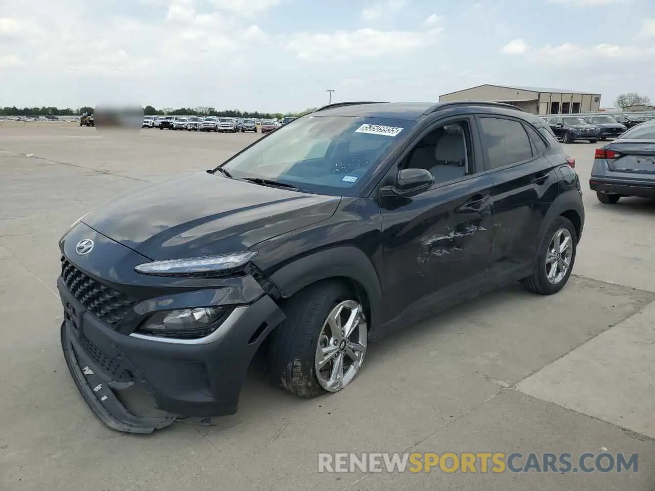 1 Фотография поврежденного автомобиля KM8K62AB0PU975647 HYUNDAI KONA 2023