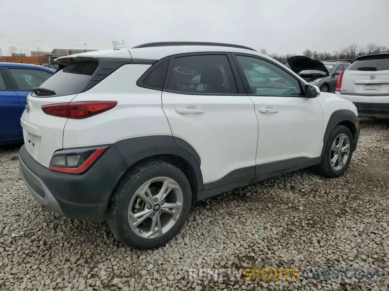 3 Photograph of a damaged car KM8K62AB1PU047801 HYUNDAI KONA 2023