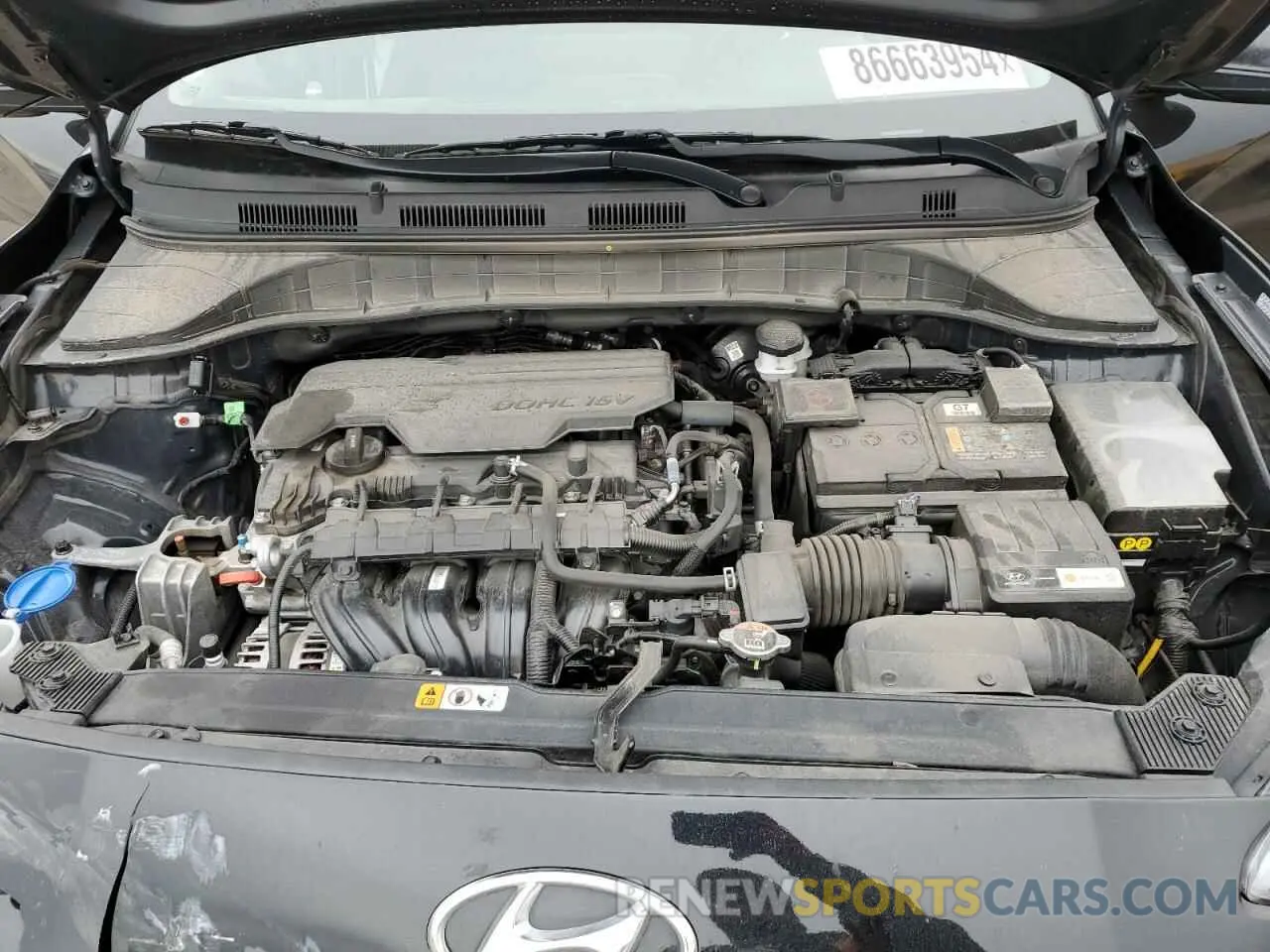 11 Photograph of a damaged car KM8K62AB1PU060810 HYUNDAI KONA 2023