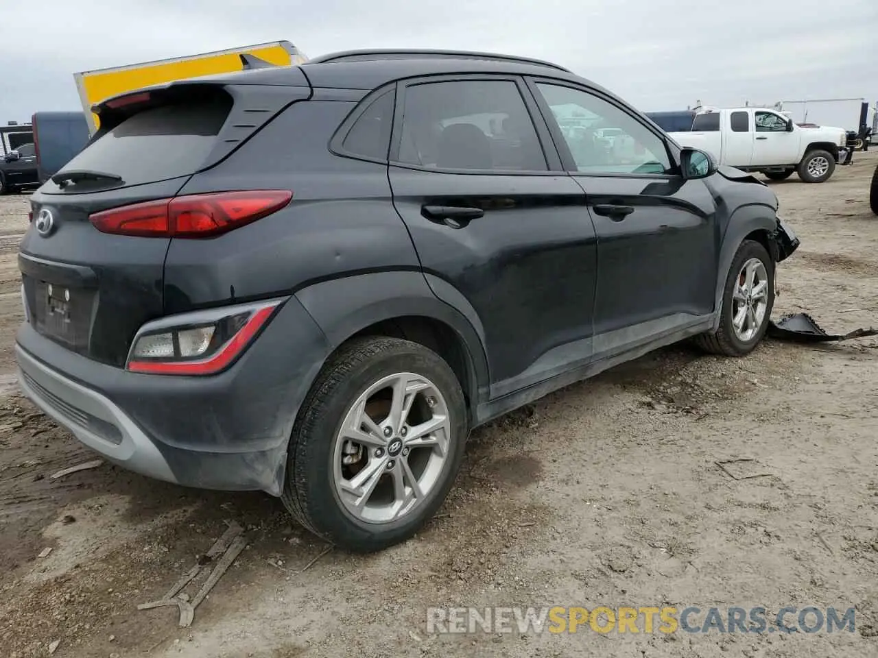3 Photograph of a damaged car KM8K62AB1PU060810 HYUNDAI KONA 2023