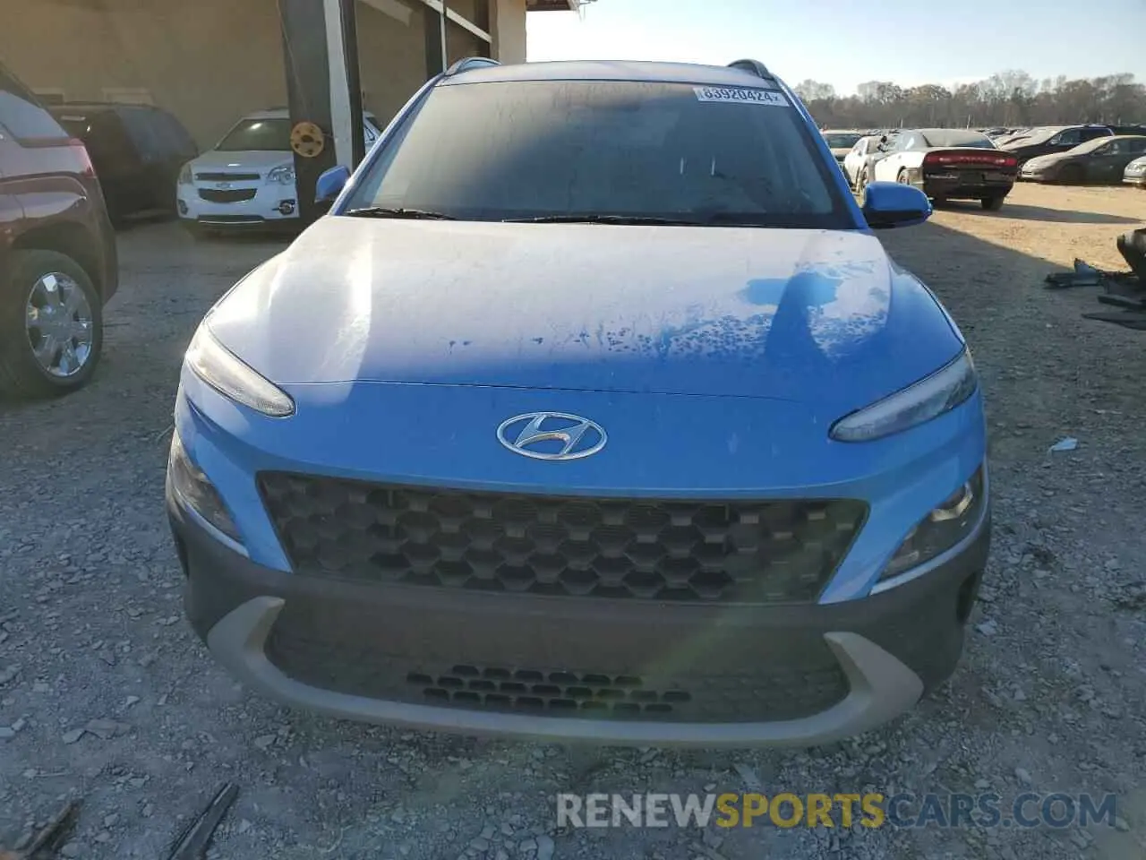 5 Photograph of a damaged car KM8K62AB2PU943542 HYUNDAI KONA 2023