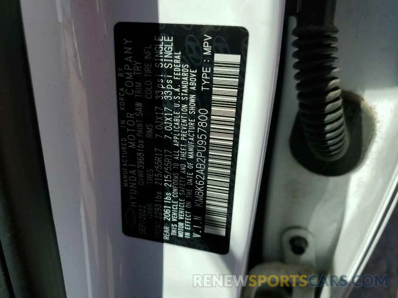 16 Фотография поврежденного автомобиля KM8K62AB2PU957800 HYUNDAI KONA 2023