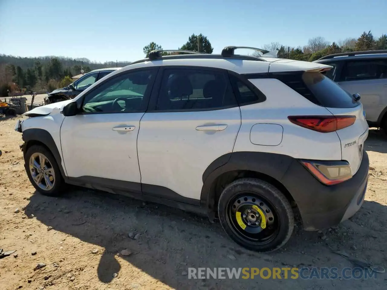2 Фотография поврежденного автомобиля KM8K62AB2PU957800 HYUNDAI KONA 2023