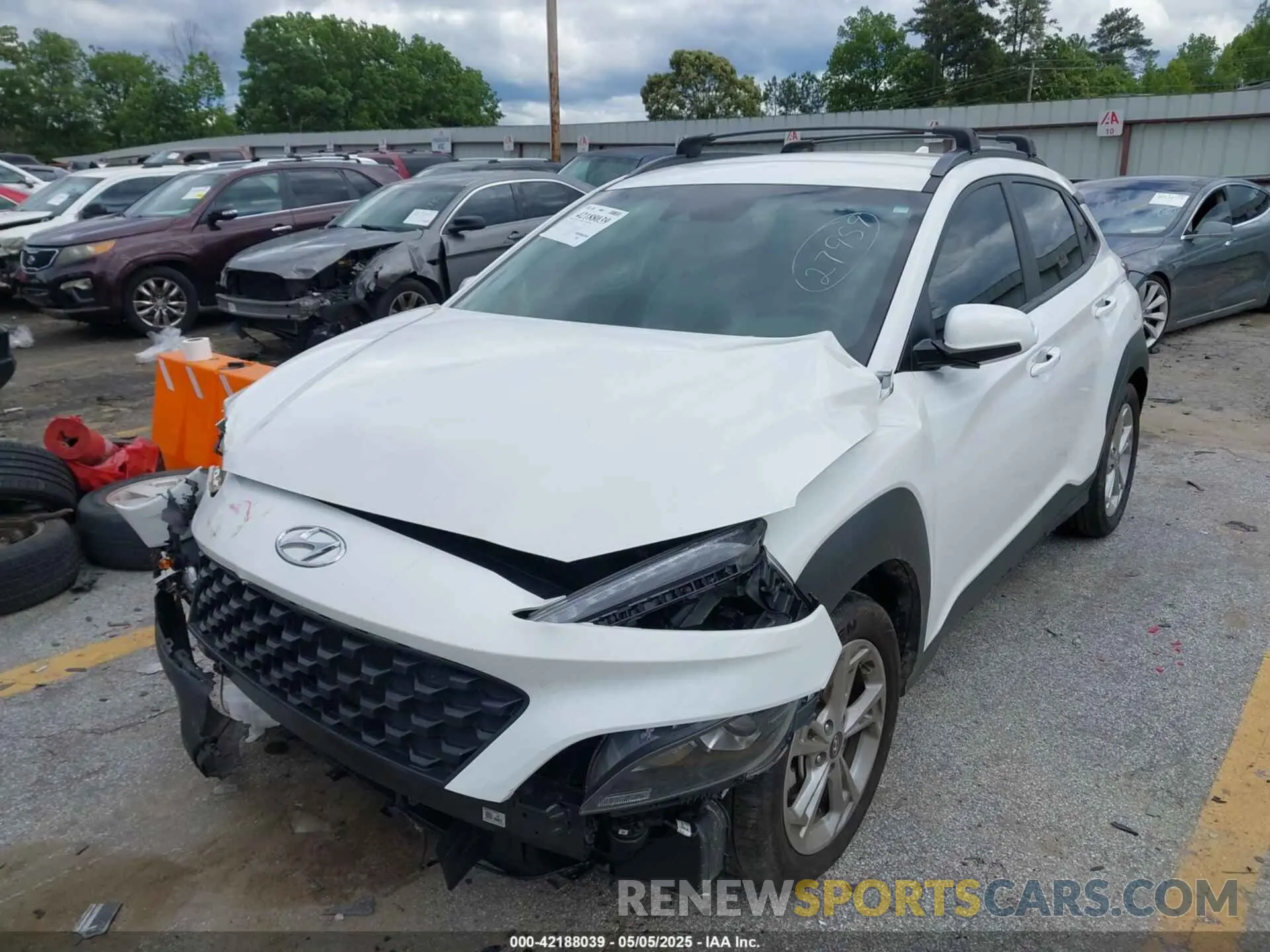 2 Photograph of a damaged car KM8K62AB3PU049243 HYUNDAI KONA 2023