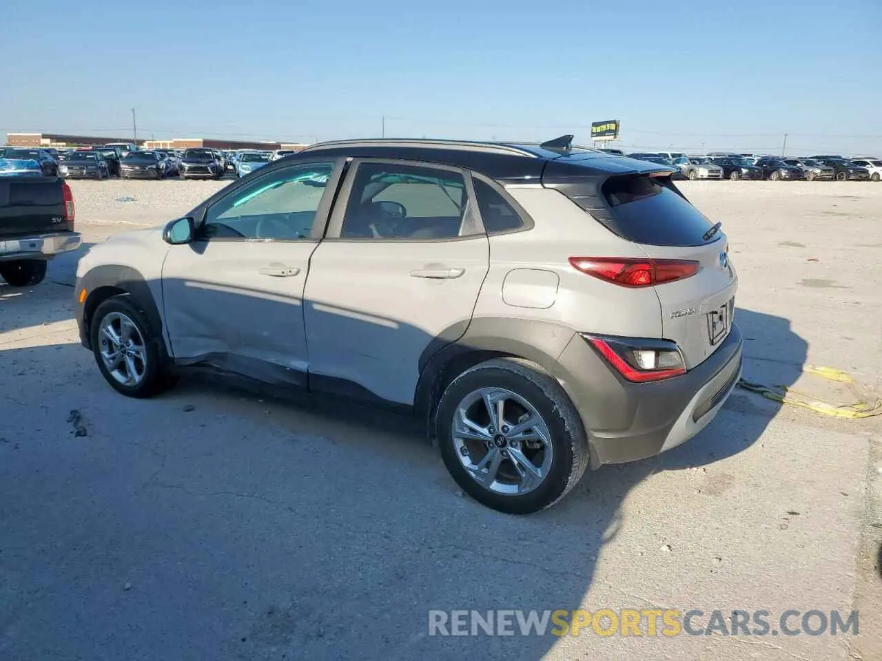 2 Photograph of a damaged car KM8K62AB3PU960351 HYUNDAI KONA 2023