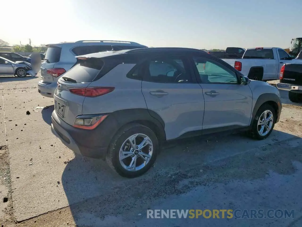 3 Photograph of a damaged car KM8K62AB3PU960351 HYUNDAI KONA 2023