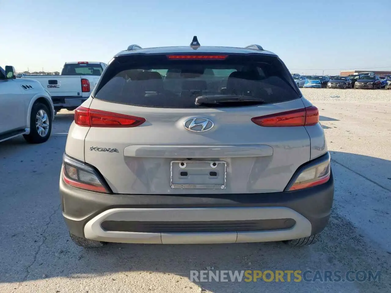 6 Photograph of a damaged car KM8K62AB3PU960351 HYUNDAI KONA 2023